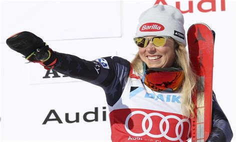 Sci Alpino Mikaela Shiffrin Pronta Per Le Vittorie E Un Altro