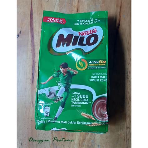 Jual Milo Active Go Susu Barl Malt Kg Malaysia Shopee Indonesia