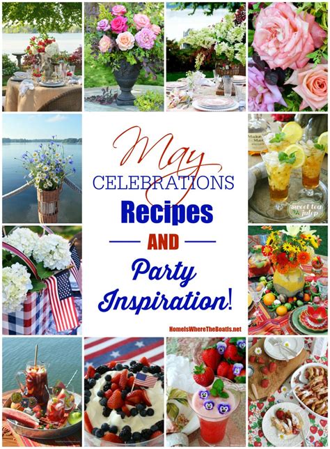 Hooray For May Celebrations Recipes And Party Inspiration Home Is Where The Boat Is