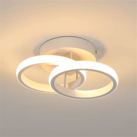 Plafonnier Led Moderne W Lm Noir Rond Plafonnier Led L Gant