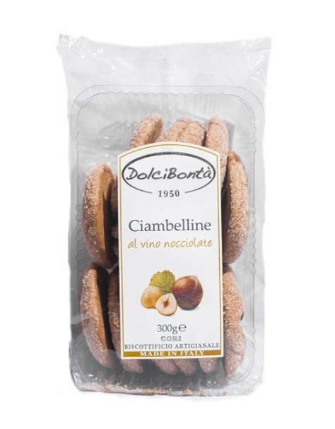 Ciambelline Al Vino Nocciolate Ciardi Confezione Da 300g