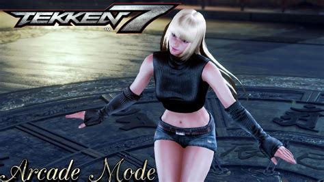 Tekken 7 Lili Arcade Mode Gameplay Youtube