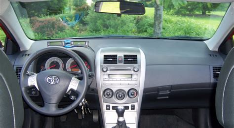 Interior dimensions of toyota corolla