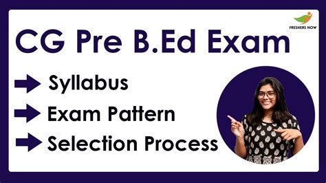 CG Pre B Ed Syllabus Exam Pattern 2022 2023 Topic Wise Chhattisgarh