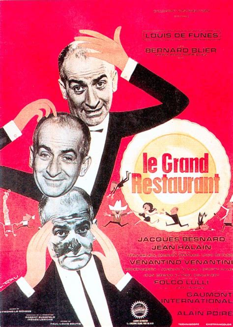 Le Grand Restaurant Louis De Funes Film Le Illustrations And Posters