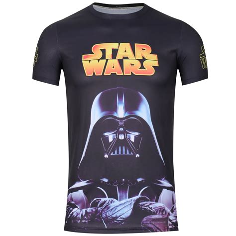 Men Darth Vader Heavy Metal Printing Designer Funny T Shirts Short