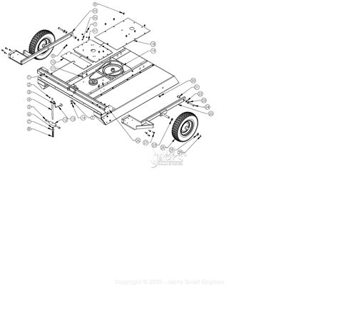 Swisher Rc14544bs Serial L116 336001 Parts Diagram For Height Adjustment Assemblies