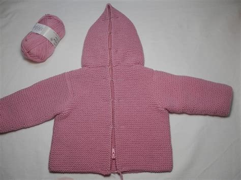 Abrigo De Beb Con Capucha Chaqueta Bebe Punto Chaqueta Bebe Punto