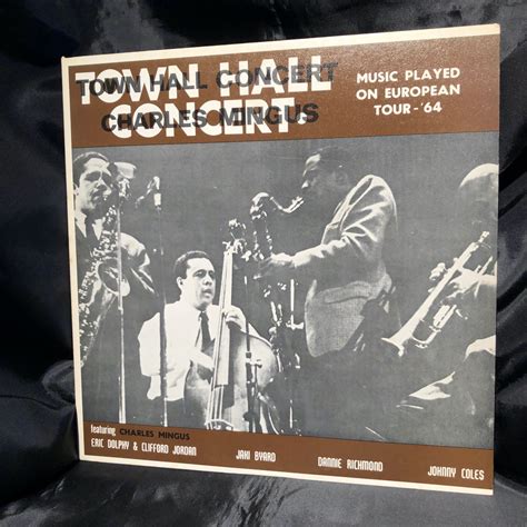 Yahoo オークション Charles Mingus Town Hall Concert LP Charles