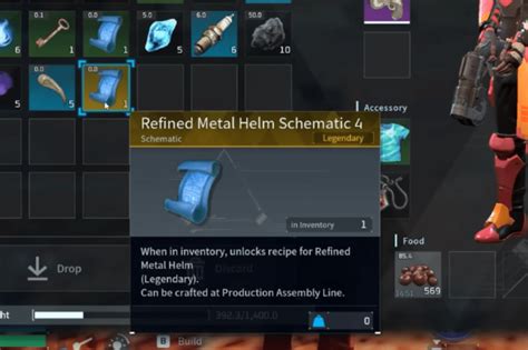 Palworld How To Get Legendary Refined Metal Helm Schematic Qm Games