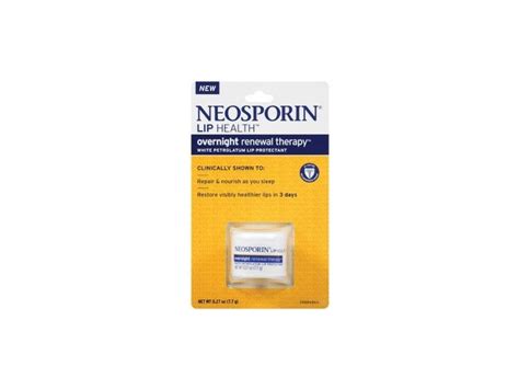 Neosporin Lip Health Overnight Renewal Therapy Johnson And Johnson