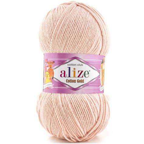 Alize Cotton Gold Skin Tone Stickyknots