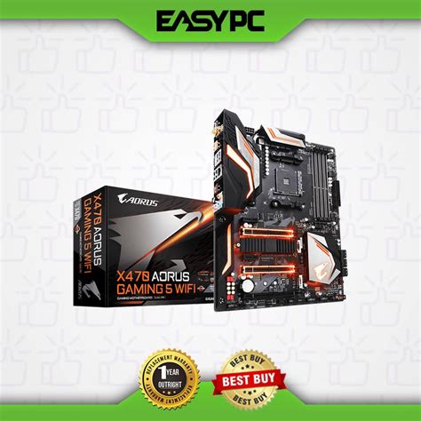 Gigabyte Aorus X Gaming Wifi Motherboard Socket Am Shopee