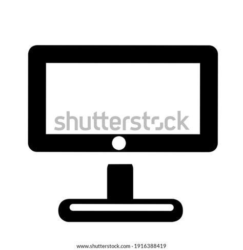 Illustration Graphiccomputer Monitor Vector Clip Art Stock Illustration