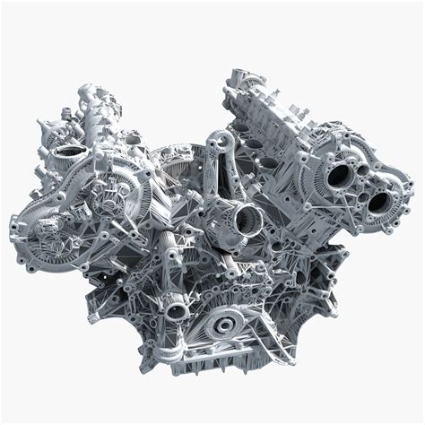 V6 Engine Block Cutaway 3d Model 159 Max Free3d