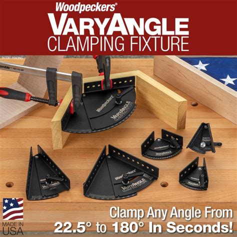 Woodpeckers Varyangle Clamping Fixtures Different Models