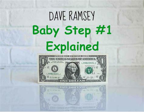 Dave Ramseys Baby Step Explained Emergency Fund Getting