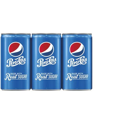 Pepsi Made With Real Sugar Cola Pack Fl Oz