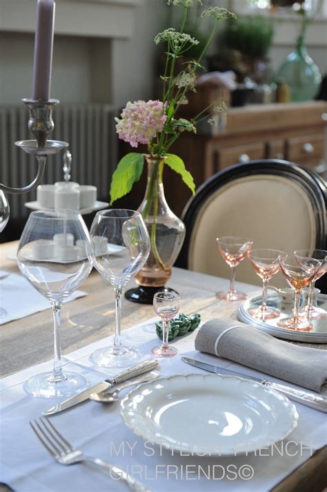 The French Dinner Table My French Country Home