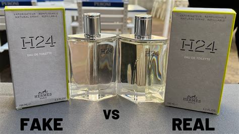 Fake Vs Real Herm S H Edt Perfume Ml Youtube