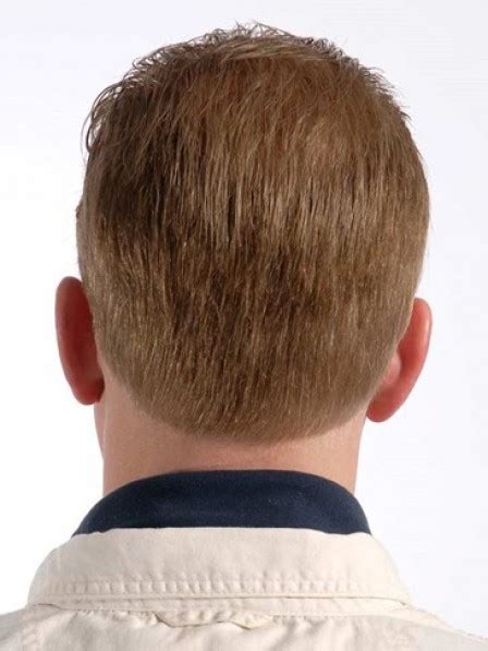 Short Blonde Mens Hair Toupee