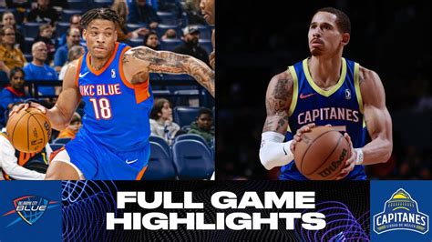 Ciudad De México Capitanes Vs Oklahoma City Blue Game Highlights