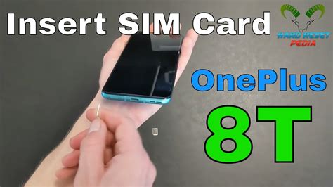 OnePlus 8T Insert The SIM Card YouTube