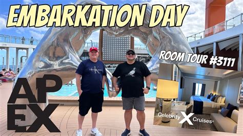 Embarkation Day For Celebrity Apex With Ocean View Room Tour 3111