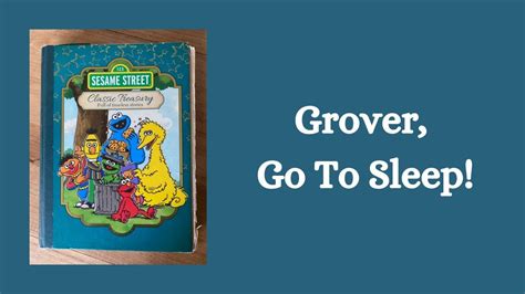 Grover Go To Sleep Sesame Street Read Aloud Youtube