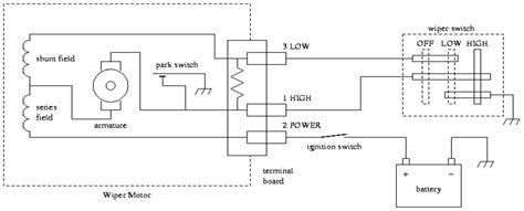 3 Wire Wiper Motor Wiring Tutorial And Diagram Best Windshield Wipers