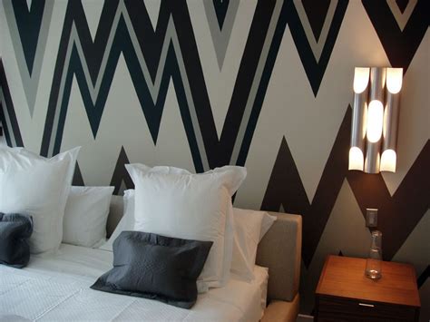 Love These Mod Graphic Zig Zag Walls Dimensional Wall Decor Wall