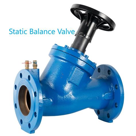 Dn Pn Di Body Flange End Ductile Iron Balance Valves China