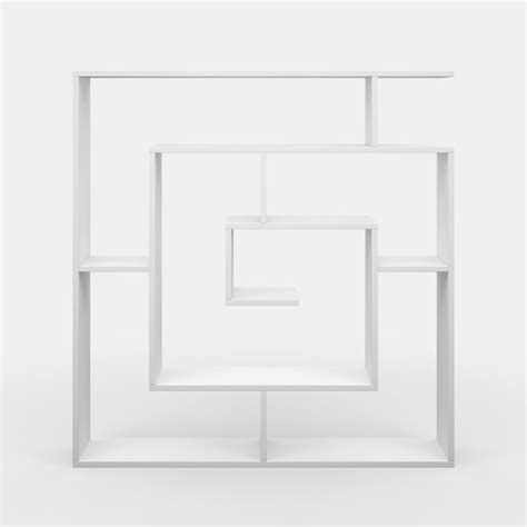 Hashtag Home Abston Geometric Bookcase And Reviews Wayfair