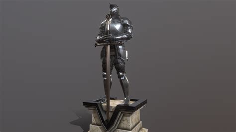 Knight Statue Buy Royalty Free 3d Model By Kyle Sung Oinon3