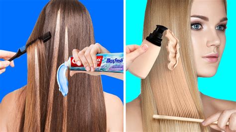 HAIR TRICKS 20 GENIUS BEAUTY HACKS YouTube