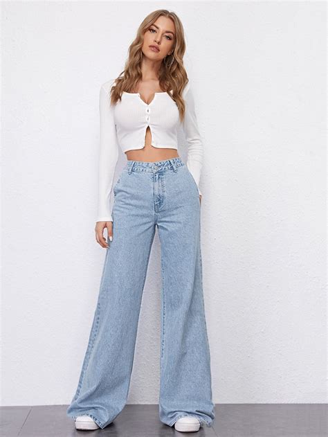 High Waisted Wide Leg Jeans Artofit