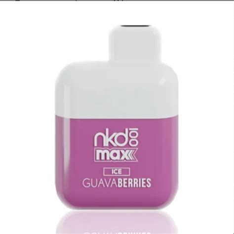 Naked Max Guava Berries Ice Puffs Smart Vape Shop