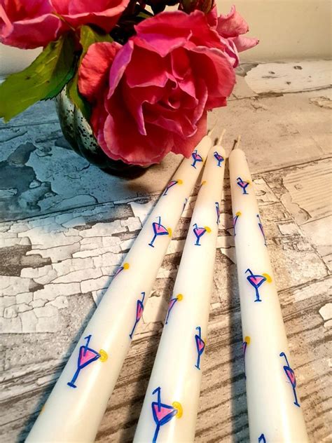 Hand Painted Candles Painted Candles Hand Painted Candles Diy