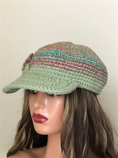 Chunky Crochet Baseball Cap Crochet Baseball Hat Crochet Baseball