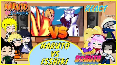 Naruto gacha life react naruto vs isshiki Naruto Bárion vs isshiki