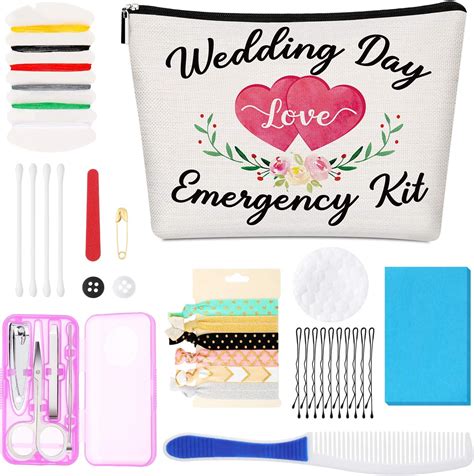 Floral Wedding Emergency Kit For Bride Wedding Survival Set