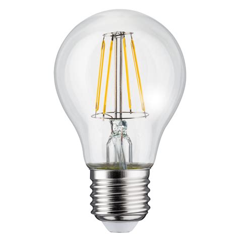 Ampoule à filament à LED E27 6W 230V blanc chaud 3000K 600lm Maclean