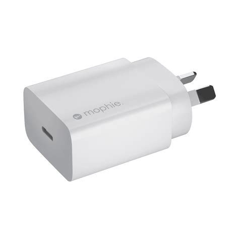 Mophie 20W Wall Charger USB-C PD 1C White 11901282336