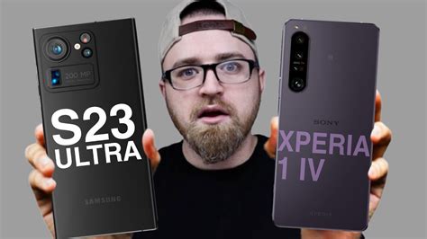 Samsung Galaxy S23 Ultra Vs Sony Xperia 1 Iv Camparision Youtube