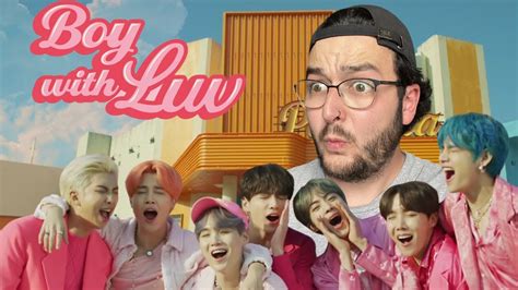 FIRST TIME REACTING TO BTS 방탄소년단 작은 것들을 위한 시 Boy With Luv Feat