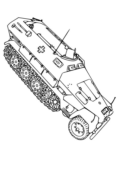 Tanks Coloring Pages