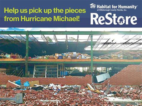 Habitat Hillsborough Restores To Donate 10 Of Sales To Hurricane