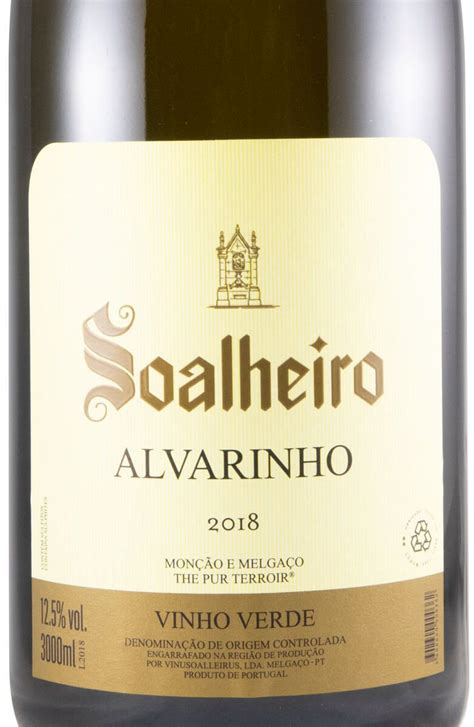 2018 Soalheiro Alvarinho Branco 3L