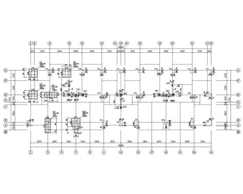 七层廉租房框架结构设计施工图（cad） 混凝土结构施工图 筑龙结构设计论坛