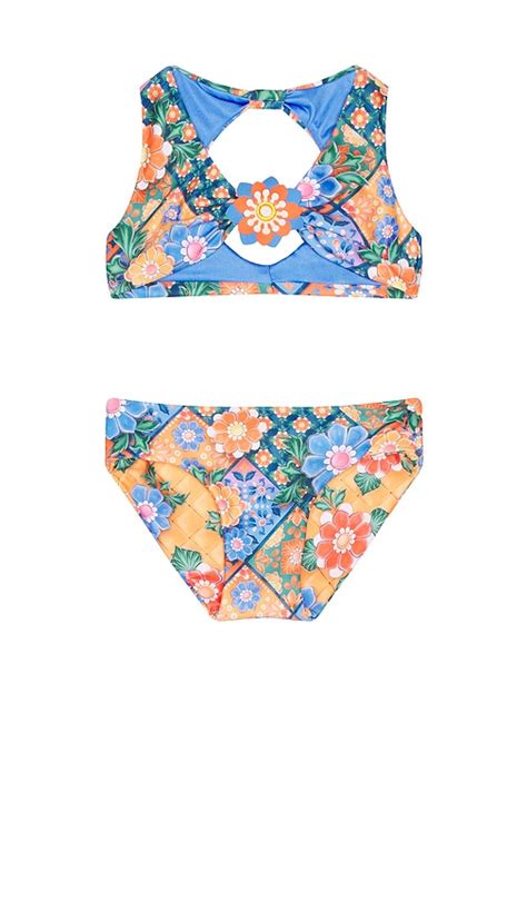 Agua Bendita Sabrina Bikini Set In Multicolor REVOLVE